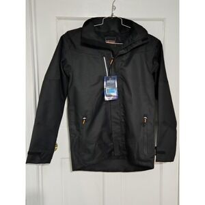 Portwest black rain jacket NWT sz Small Outcoach